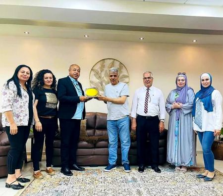  بوليتكنك فلسطين تستضيف وفداً من "مستوى